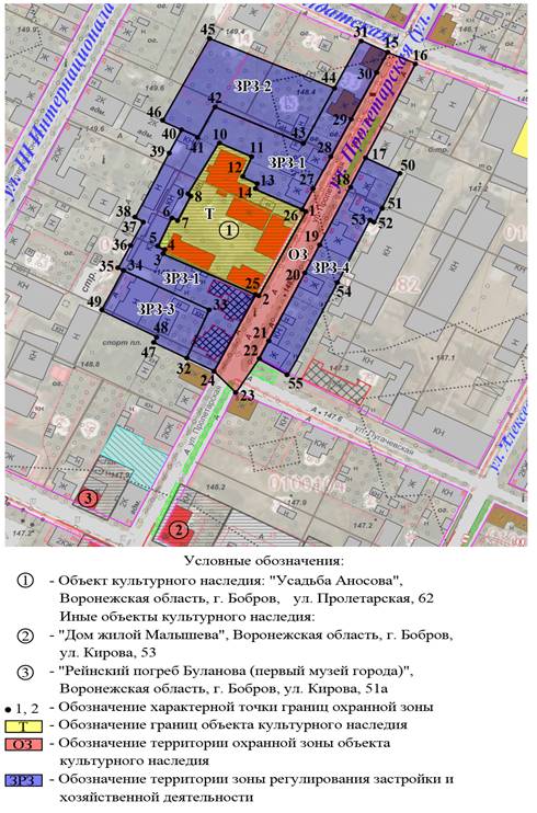 Постановление правительства Воронежской области от 28.06.2021 N 374 "Об утверждении зон охраны объектов культурного наследия регионального значения, расположенных на территории городского поселения - город Бобров, и требований к градостроительным регламентам в границах территорий зон охраны"