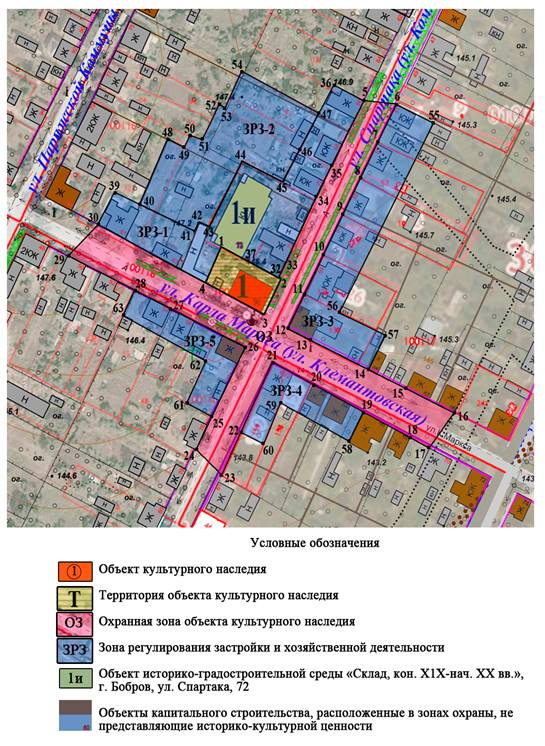 Постановление правительства Воронежской области от 28.06.2021 N 374 "Об утверждении зон охраны объектов культурного наследия регионального значения, расположенных на территории городского поселения - город Бобров, и требований к градостроительным регламентам в границах территорий зон охраны"