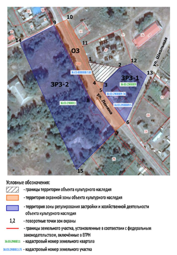 Постановление правительства Воронежской области от 17.02.2022 N 79 "Об утверждении зон охраны объекта культурного наследия регионального значения "Церковно-приходская школа", арх. С.Л. Мысловский, расположенного по адресу: Воронежская область, Богучарский район, с. Журавка, ул. Ленина, 24, и требований к градостроительным регламентам в границах территорий указанных зон "