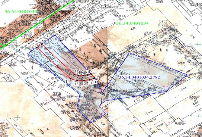 Постановление Правительства Воронежской области от 27.02.2026 N 140 "Об установлении публичного сервитута". Рис. 1