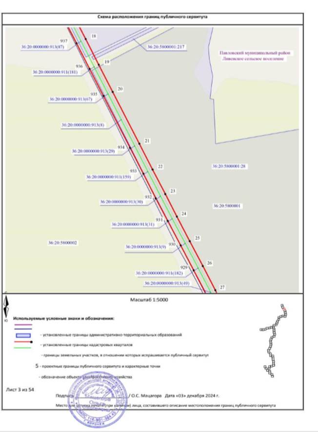 Постановление Правительства Воронежской области от 26.06.2026 N 420 "Об установлении публичного сервитута". Рис. 29