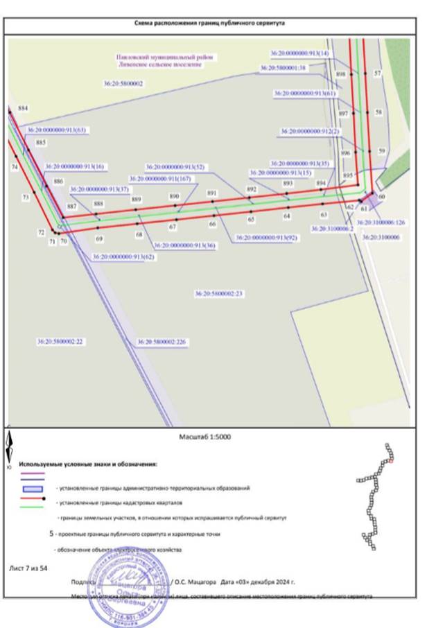 Постановление Правительства Воронежской области от 26.06.2026 N 420 "Об установлении публичного сервитута". Рис. 33