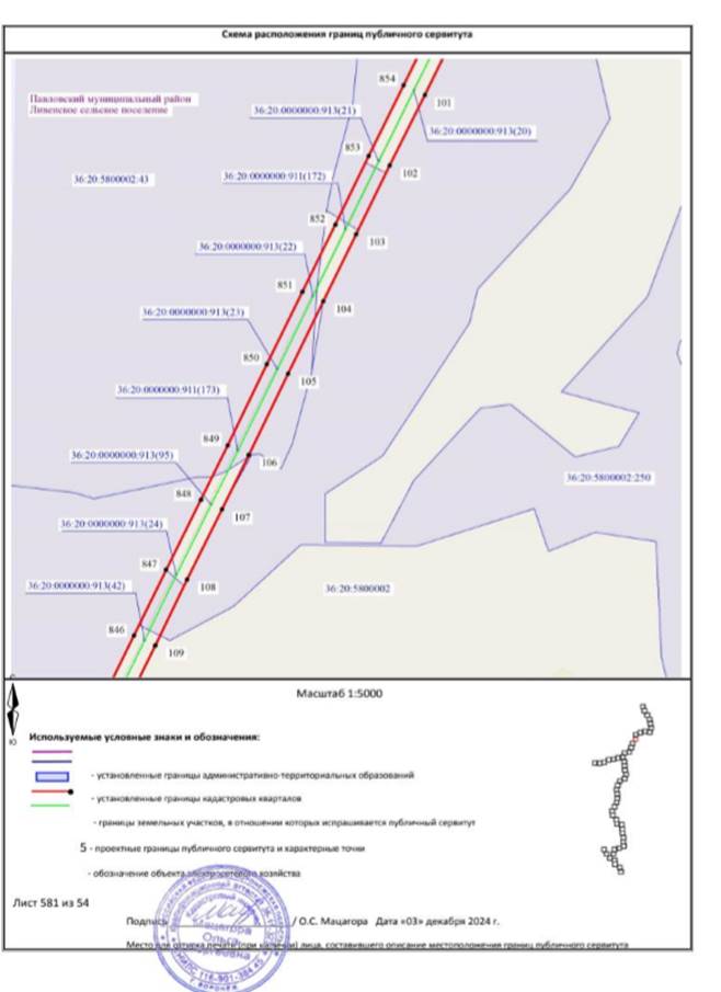 Постановление Правительства Воронежской области от 26.06.2026 N 420 "Об установлении публичного сервитута". Рис. 37