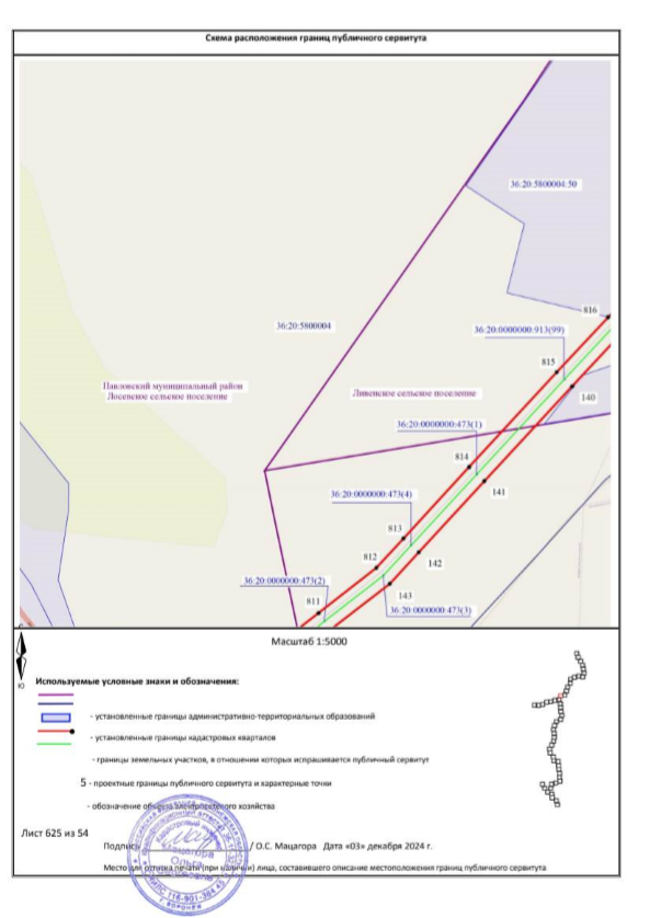 Постановление Правительства Воронежской области от 26.06.2026 N 420 "Об установлении публичного сервитута". Рис. 40
