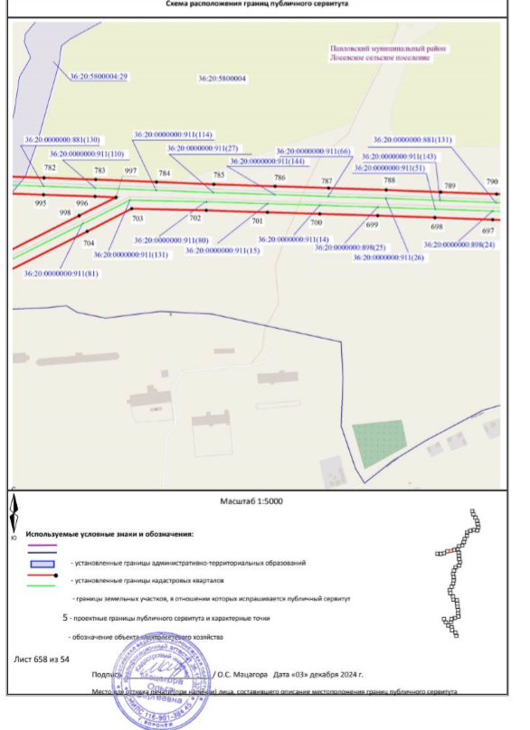 Постановление Правительства Воронежской области от 26.06.2026 N 420 "Об установлении публичного сервитута". Рис. 42