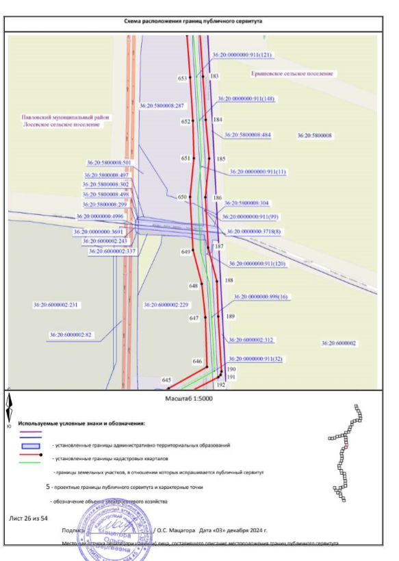Постановление Правительства Воронежской области от 26.06.2026 N 420 "Об установлении публичного сервитута". Рис. 50